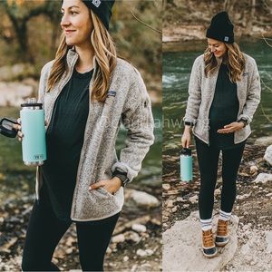 PATAGONIA Better Sweater Fleece Full Zip Jacket in Birch Grey White